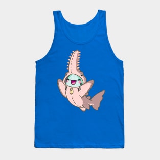 Byte's Costume: Sawfish Tank Top